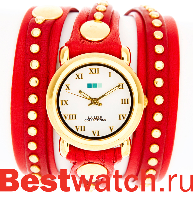 Часы La Mer С клепками LMSW3005